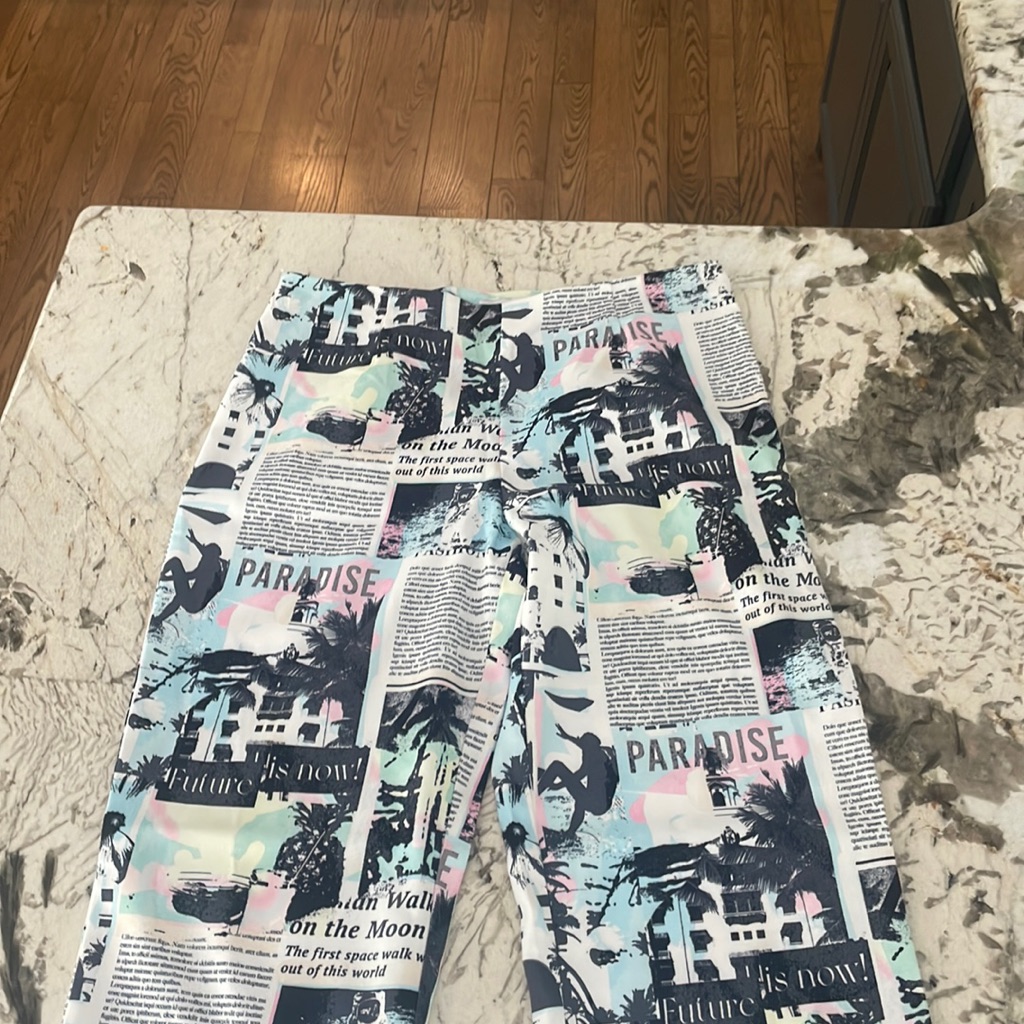 Patterned Trousers
